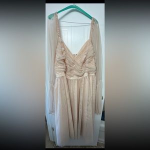 Pink Fairy Mesh Eloquii Dress